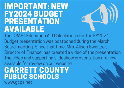 Infographic highlighting details of the budget presentation as detailed in the story.